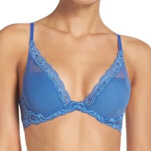 Natori Bra 34C- blue